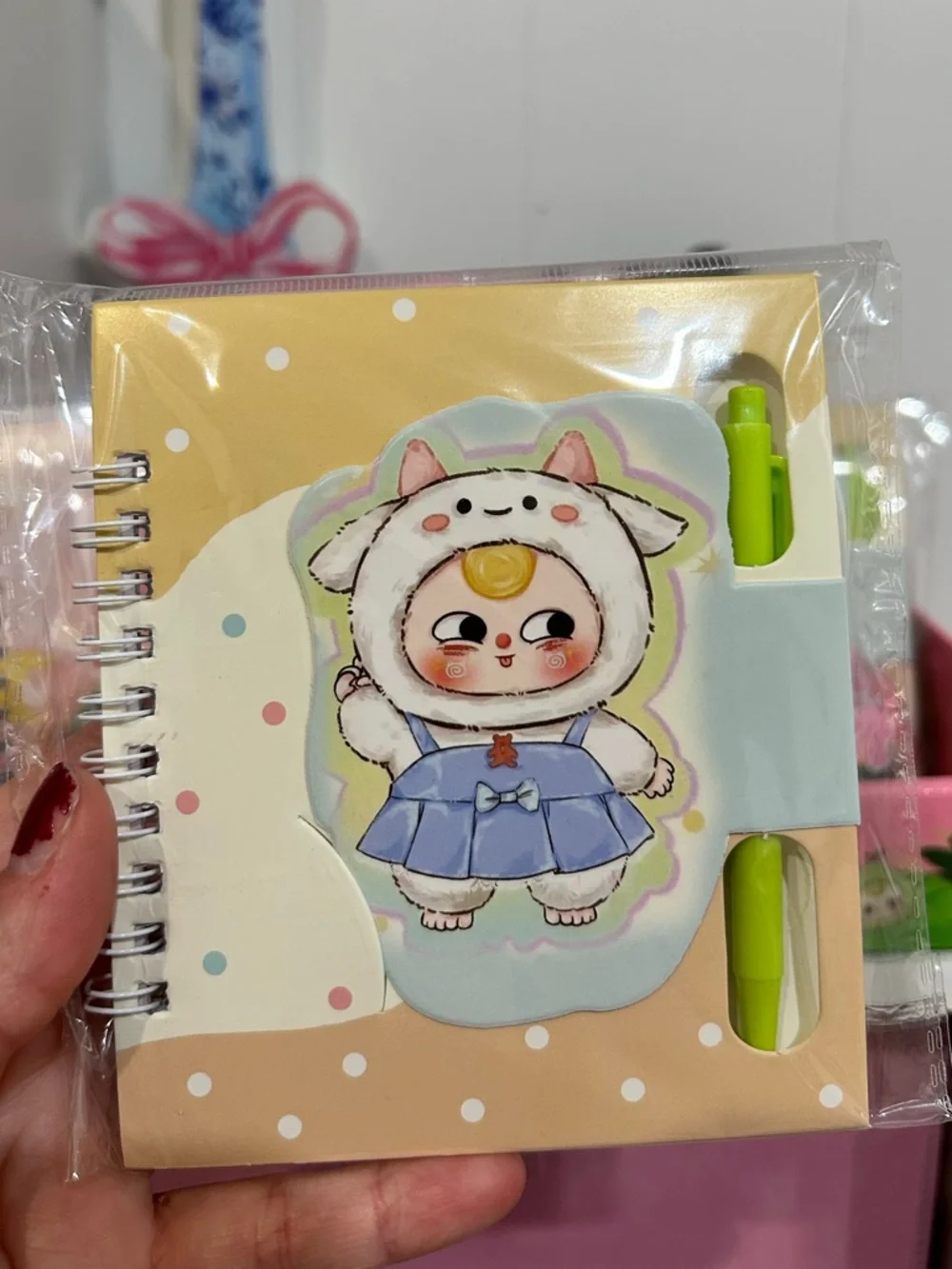 Baby Three Collectible Surprise Toy Set - Mystery Ball and Notebook with Pen - Picture 5 of 7